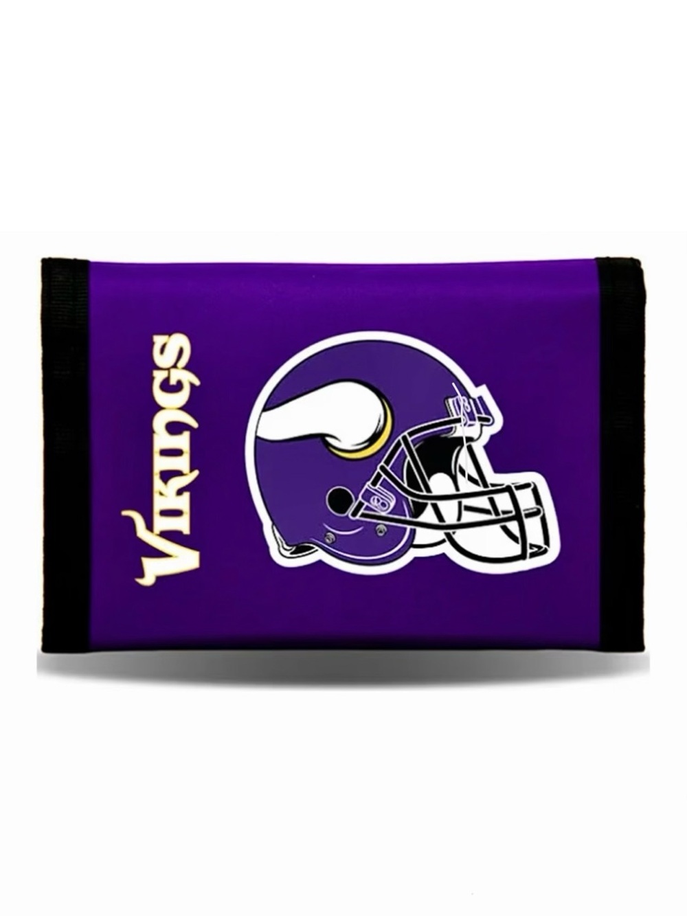 Y2K Vikings Retro Trifold Velcro Wallet